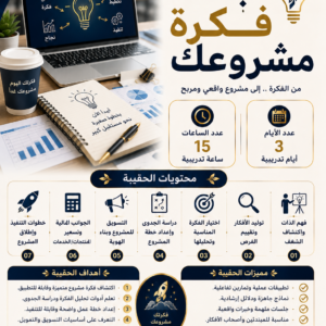 حقيبة ابدا فكره مشروعك